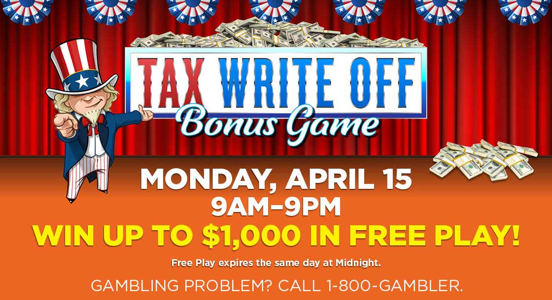 tax write off bonus game