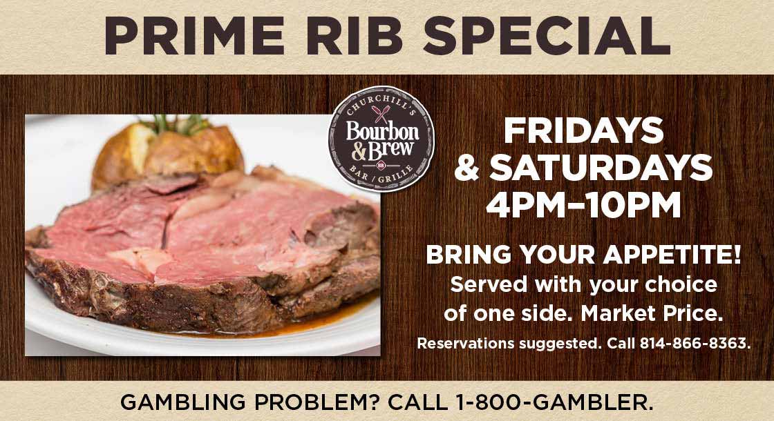 Churchill's Bourbon & Brew At Presque Isle Downs & Casino Churchill's Bourbon and Brew - Presque Isle Downs