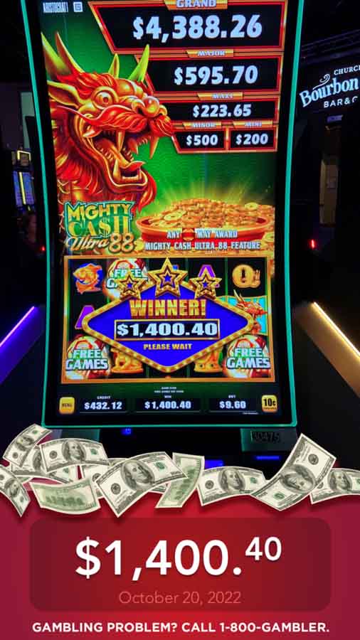 Winner Receives $1,400.40 Jackpot at Presque Isle Downs