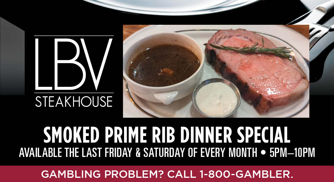 LBV Steakhouse at Presque Isle Downs & Casino in Erie,PA