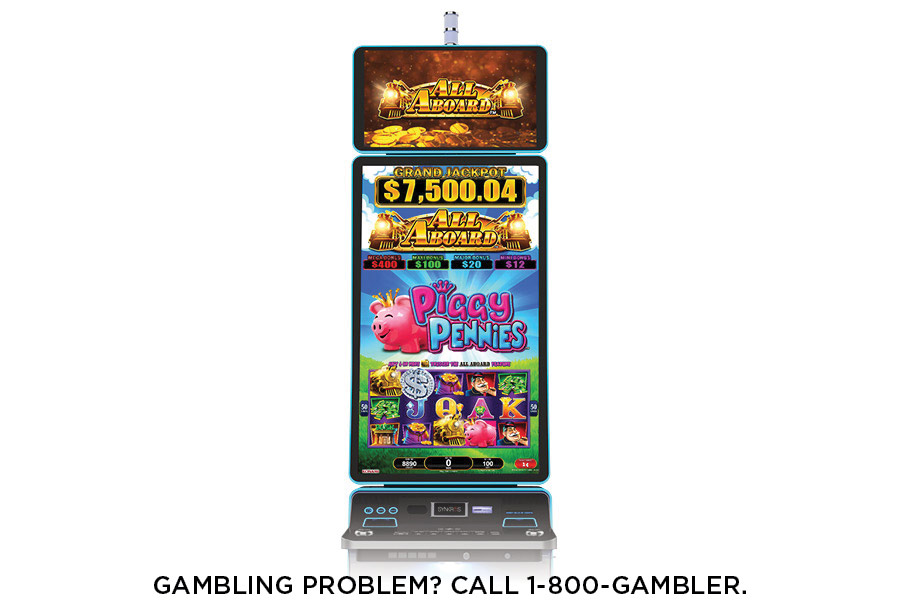 All Aboard Slot Machine at Presque Isle Downs & Casino in Erie, PA
