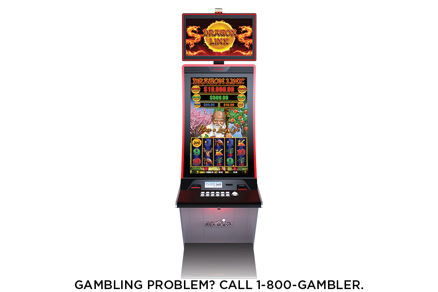 Dragon Link Slot Machine at Presque Isle Downs & Casino in Erie, PA