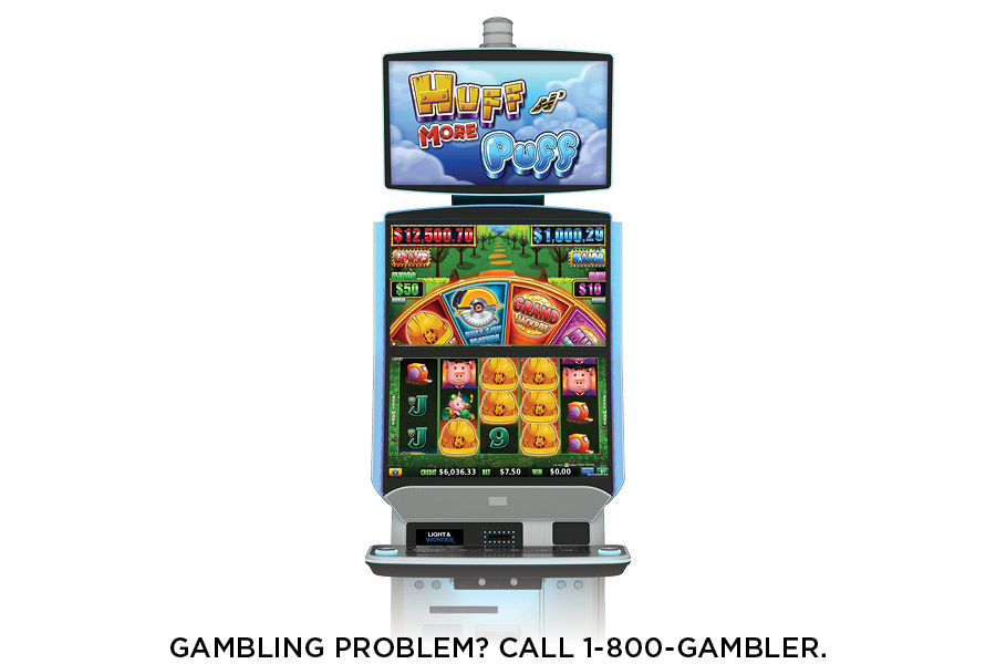 Huff n More Puff Slot Machine at Presque Isle Downs & Casino in Erie, PA