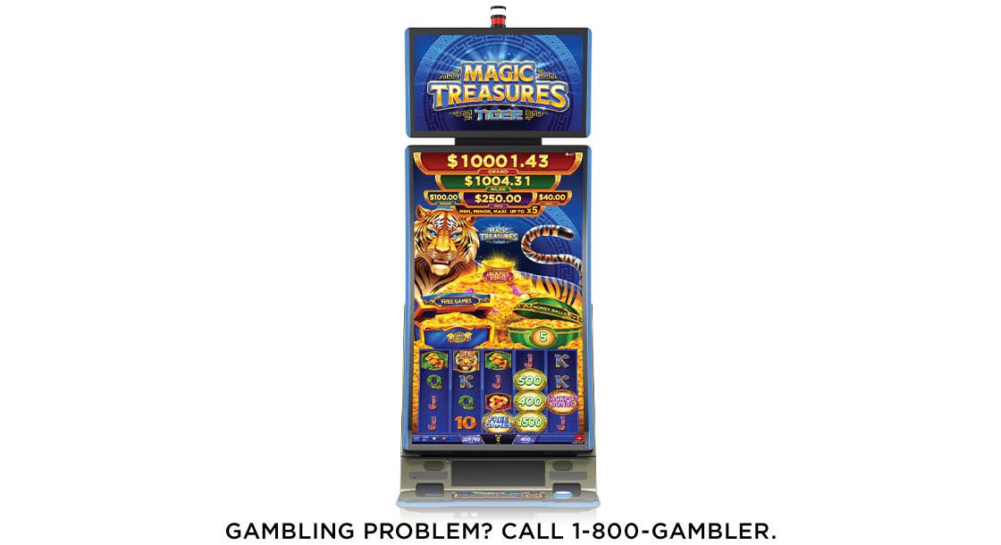 Magic Treasures Slot Game at Presque Isle Downs & Casino