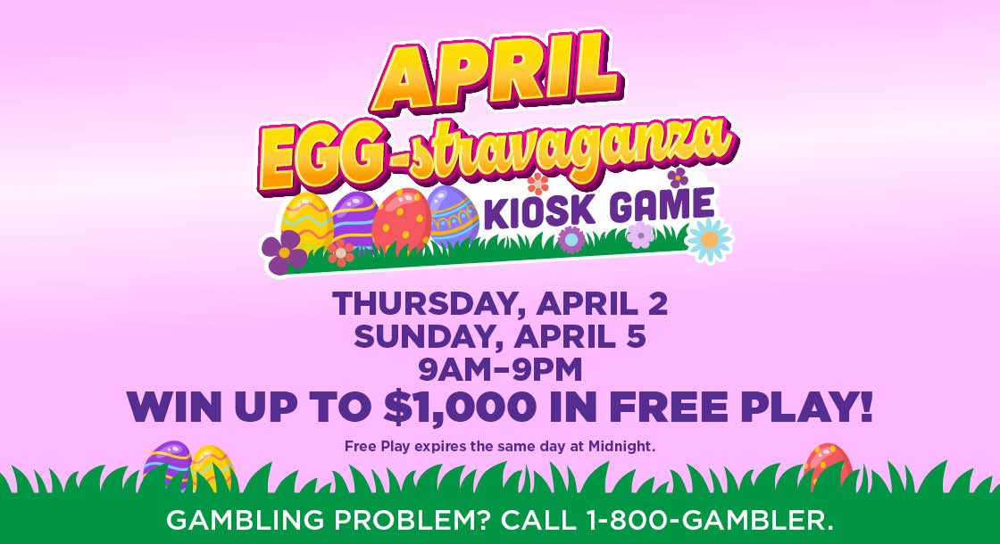 April EGG-stravaganza Kiosk Game