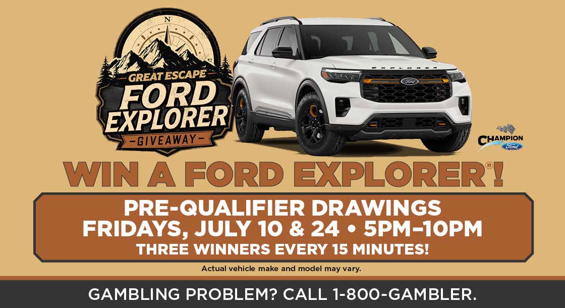 Ford Explorer Giveaway